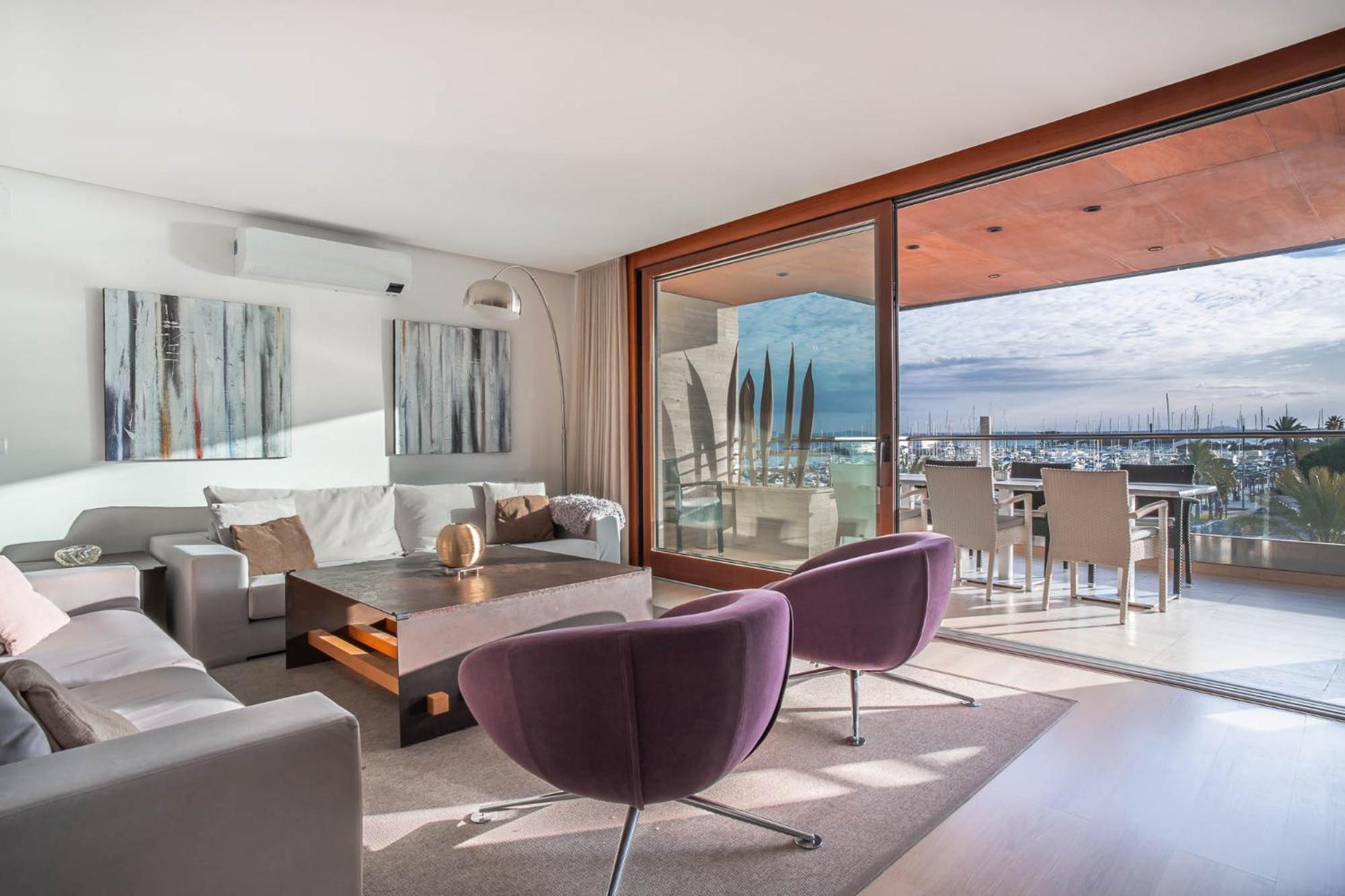 Luxury Sea View Apartment In Puerto De Alcudia Exteriér fotografie